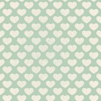 Vector Seamless Grunge Heart Pattern