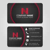 Vector Business Card Modern Design Template