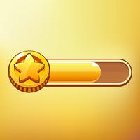 Cartoon Coin Different symbols asset GUI elements for casual mobile games vector