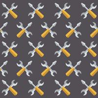 Vector Seamless Service Tool Style Pattern