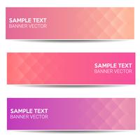 Abstract beautiful banner color gradient background vector