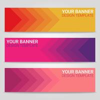 Abstract beautiful banner template background, Vector illustration ,Design for business presentation