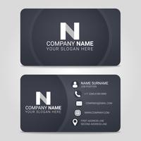 Vector Business Card Modern Design Template