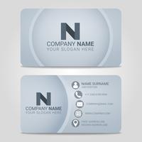 Vector Business Card Modern Design Template