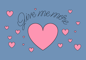 Give Love vector