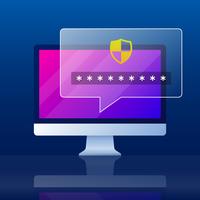Technology Security Concept Illustration vector