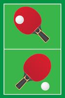 vector de ping pong ping pong