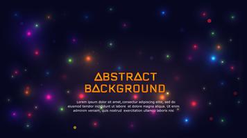 Abstract Glowing light background.  vector