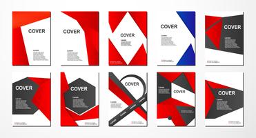 Abstract flyer design with text space for web banner, cover, brochure, book and business presentation. vector