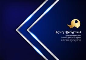 Abstract blue background in premium concept with copy space.Template design for cover, business presentation, web banner, wedding invitation and luxury packaging. vector