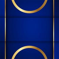 Abstract blue background in premium indian style. Template design for cover, business presentation, web banner, wedding invitation and luxury packaging. Vector illustration with golden border.