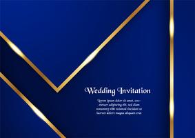 Abstract blue background in premium concept with copy space.Template design for cover, business presentation, web banner, wedding invitation and luxury packaging. vector