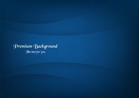 Abstract blue premium background with copy space. vector