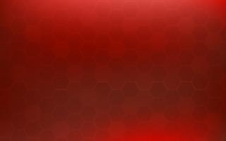 Red honeycomb abstract background. Wallpaper and texture concept. Minimal theme. vector