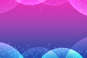 Blue and pink abstract vector background