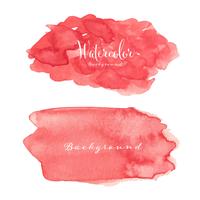 Abstract watercolor background. Watercolor element for card. Vector illustration.