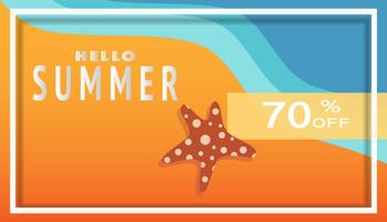 Tropical and summer time background  vector