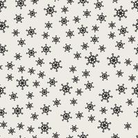 Seamless pattern background. Abstract and Classical concept. Geometric creative design stylish theme. Illustration vector. Black and white color. Snowflake ice for Christmas day vector