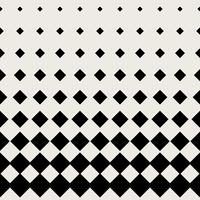 Seamless pattern background. Modern abstract and Classical antique concept. Geometric creative design stylish theme. Illustration vector. Black and white color. Rectangle square half tone shape vector