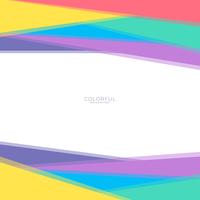 Creative Geometric Colorful Bright Background vector