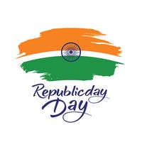 Indian republic day concept vector