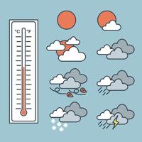 Weather vector