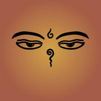 Eyes of buddha