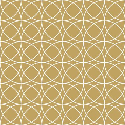 Elegan Gold Circle Pattern