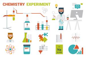 Chemistry Experiment Concept vector