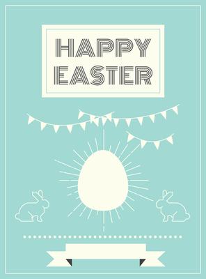 Easter card template