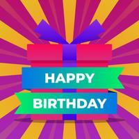 Happy Birthday Greeting Cards Design vector