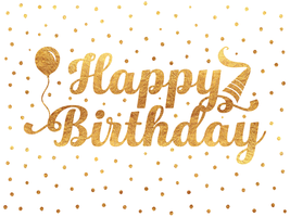 Tipografía de feliz cumpleaños vector