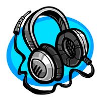 Headphones Music Accessory vector icon