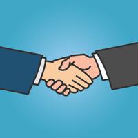 Handshake vector illustration