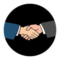 Handshake vector illustration