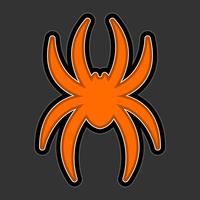 Spider insect bug vector