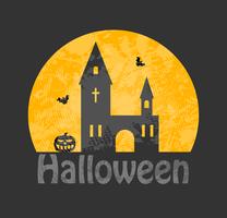 cemetery haunted house vector