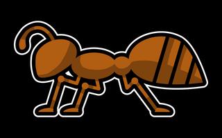 Cartoon Ant Insect Bug