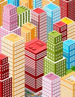 Large business city  vector