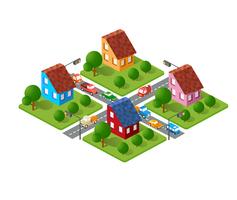 Large set of isometric vector
