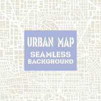Seamless map  city plan vector