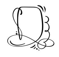 Icono de la burbuja del discurso de la historieta de la caligrafía. Dibujado a mano plantilla marco o caja vintage. Ilustración vectorial con espacio para su texto vector