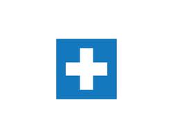 Plus Medical Cross Logo Icon Vector