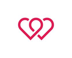 Hearts Icons Vectors Illustrations