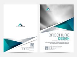 Brochure Layout template, Leaflet Flyer cover design background vector