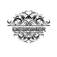 Designer vintage badges vector design