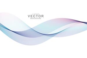 Smoke abstract background with curve shape. vector