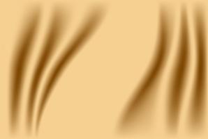 Fondo abstracto de la tela. Tela de seda dorada y fondo de ola. vector