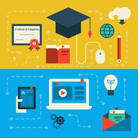 Online Education vector