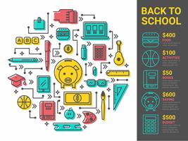 Back to School vector